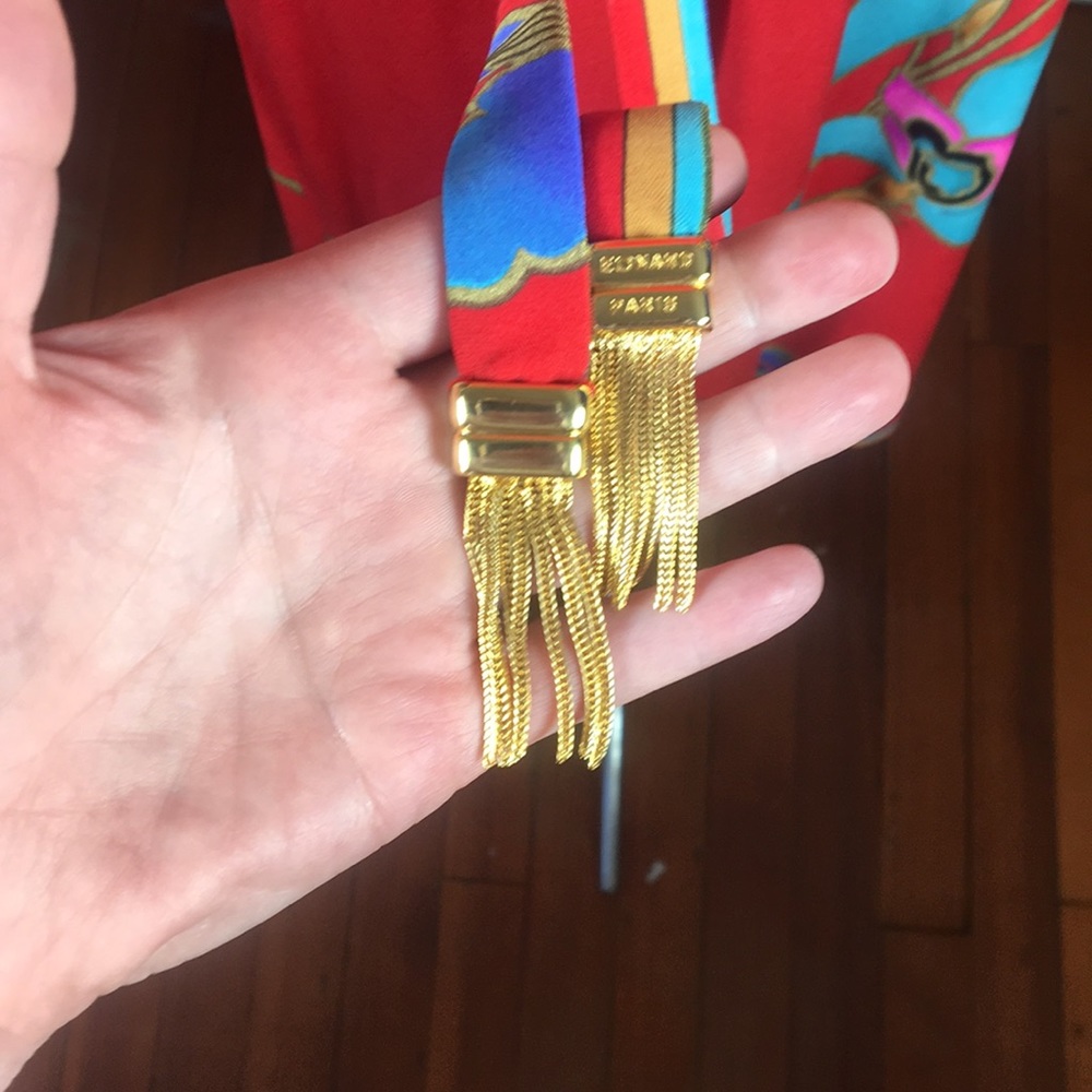 Leonard Paris 100% silk dress - Picture 6 of 9